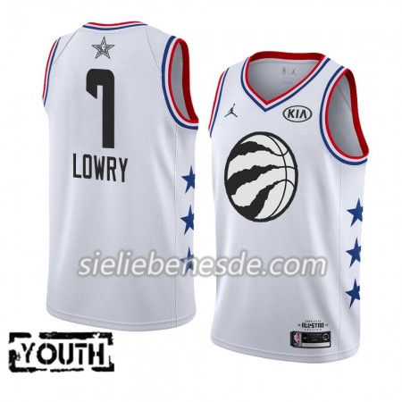 Kinder NBA Toronto Raptors Trikot Kyle Lowry 7 2019 All-Star Jordan Brand Weiß Swingman